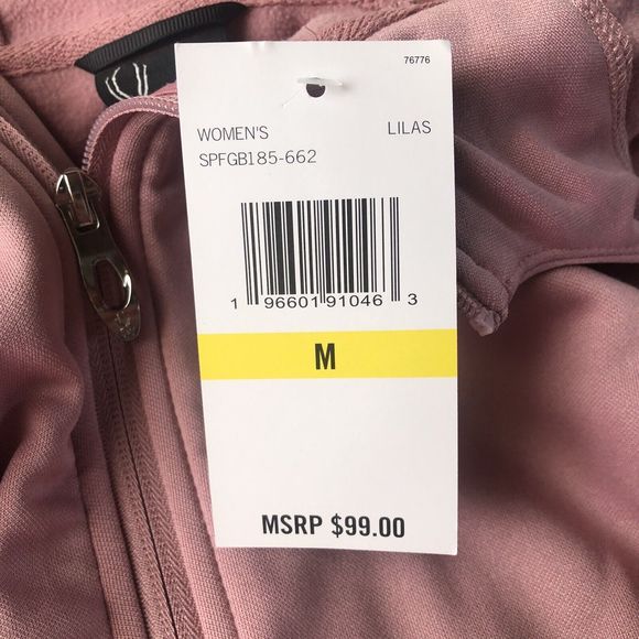 Spyder Full Zip Hoodie Jacket With Pockets Women's Size Medium - Picture 5 of 13